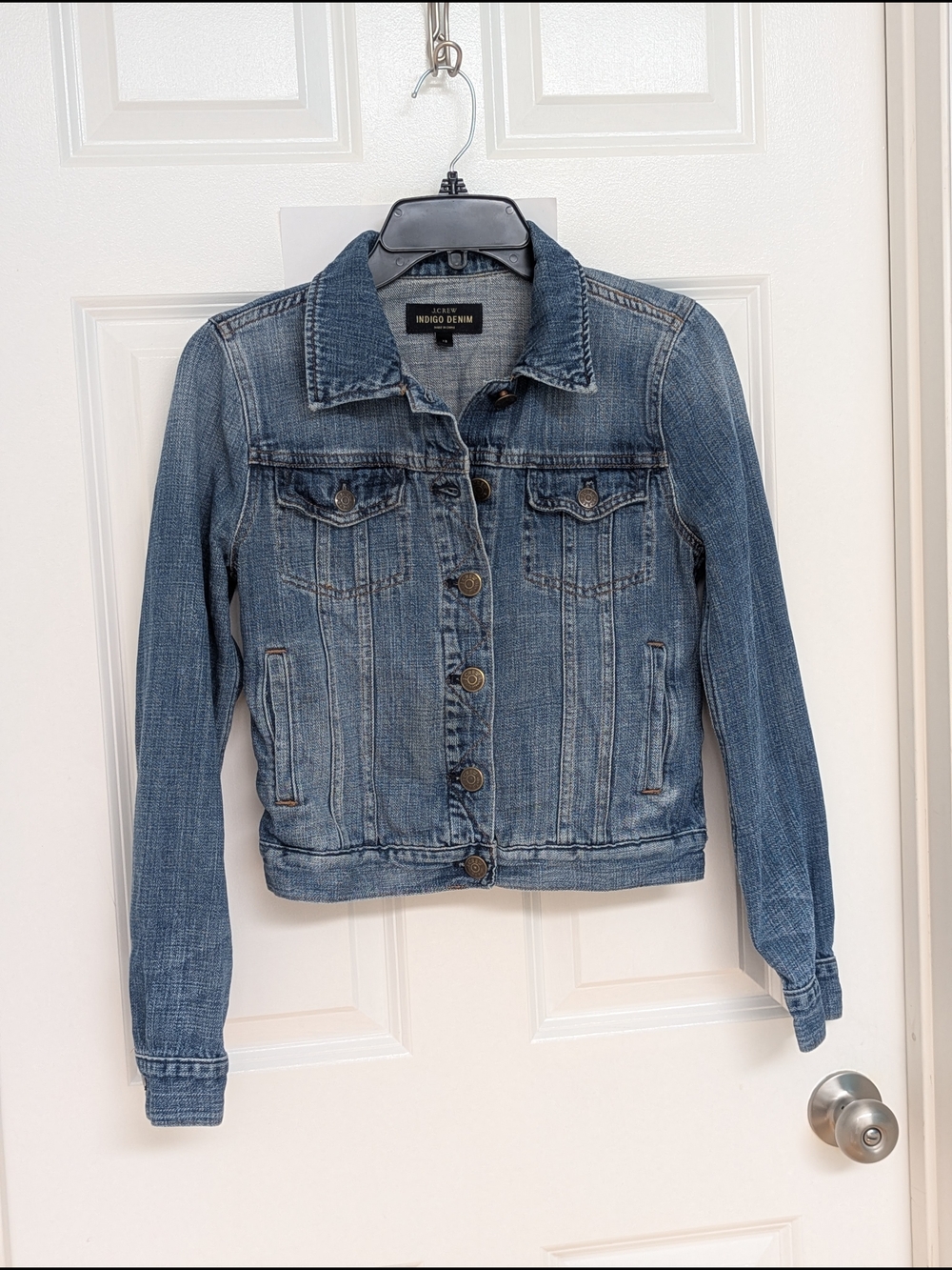 J.Crew Women's Denim Jacket Slim Tailored Fit XS